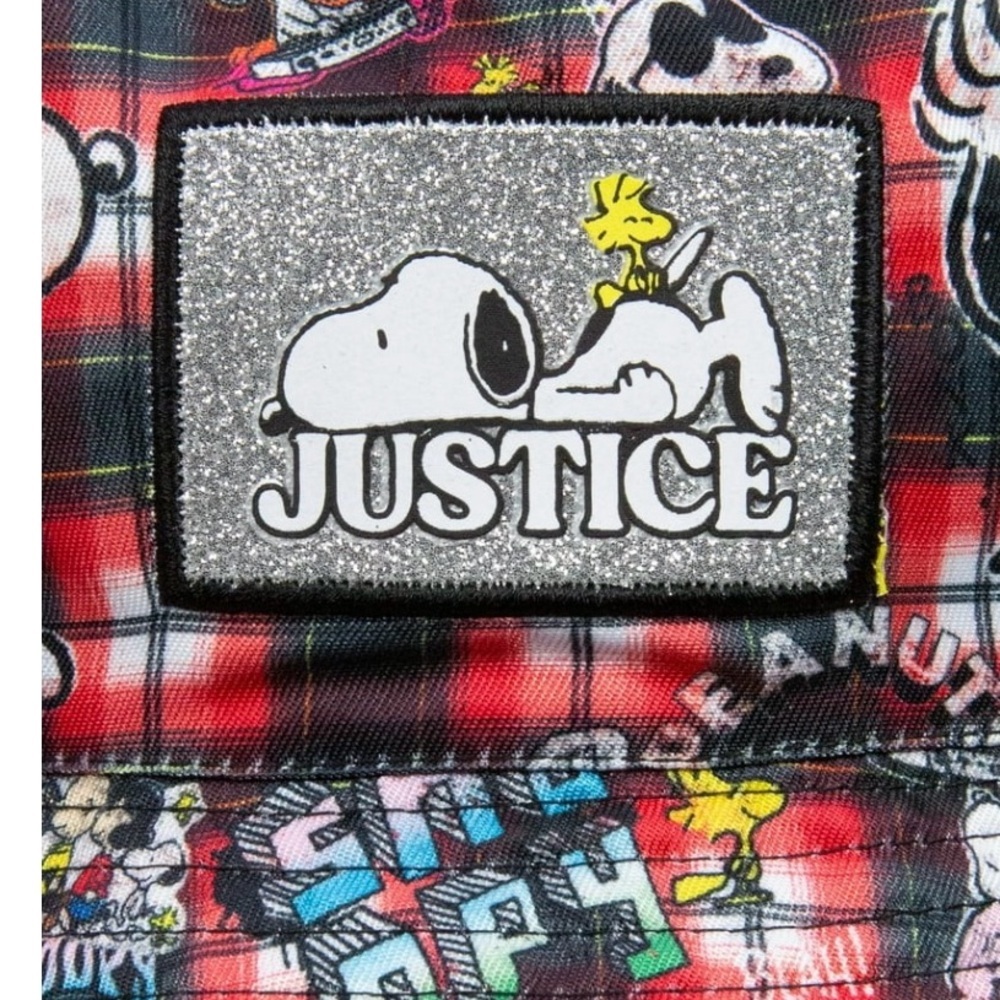 🔴 3/$12 Justice bucket hat with Snoopy! NWT! - Picture 2 of 5